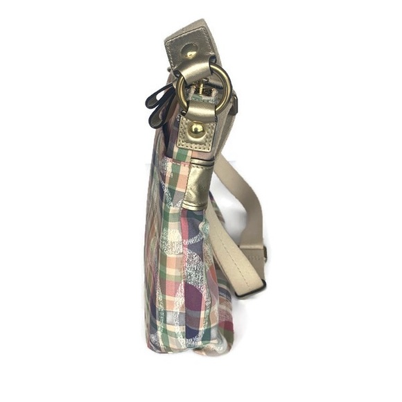 *Like New* COACH Plaid Handbag+ Wristlet - Picture 6 of 16